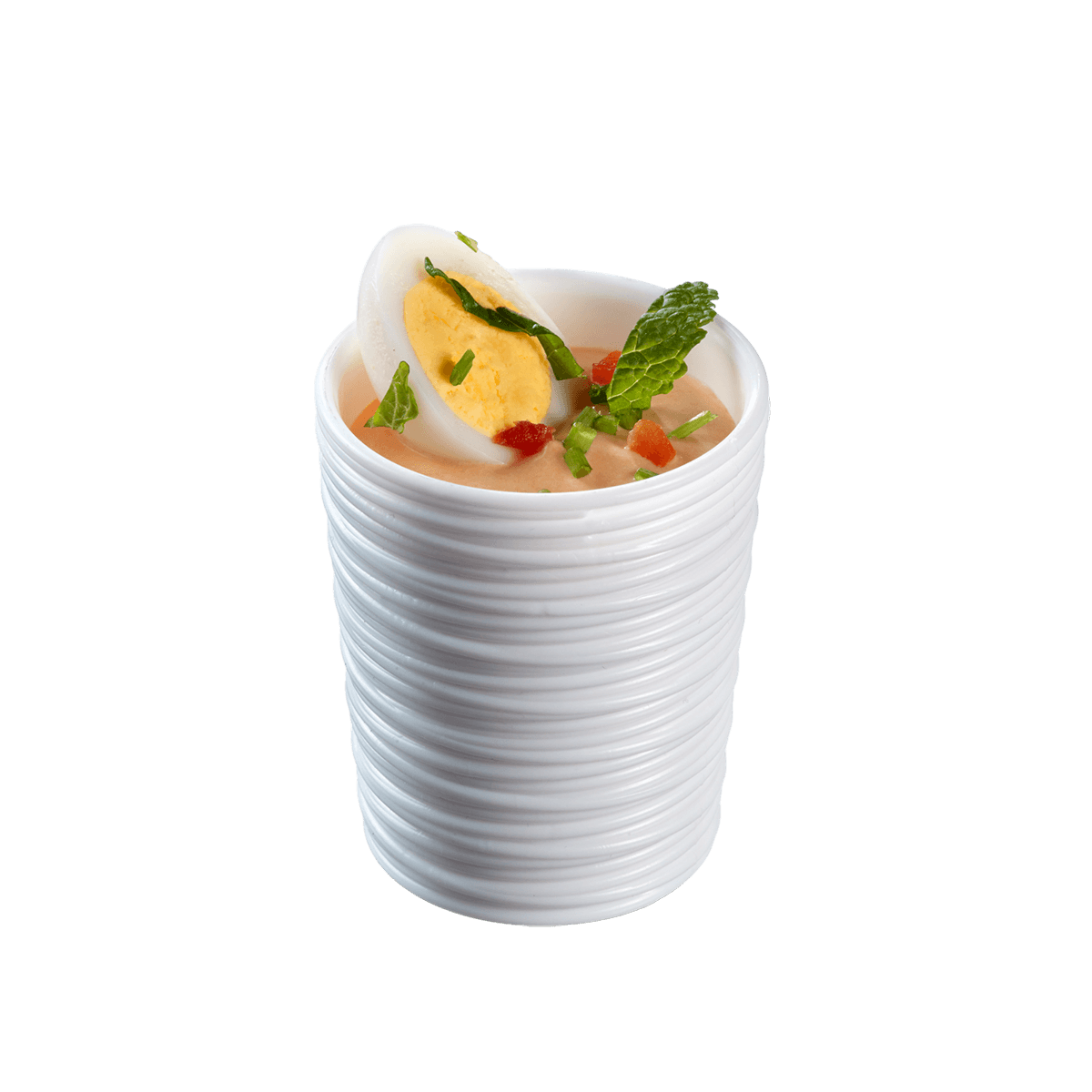 Verrine Pasta Spaghetti PP blanc 63 ml | 200 Unité(s)