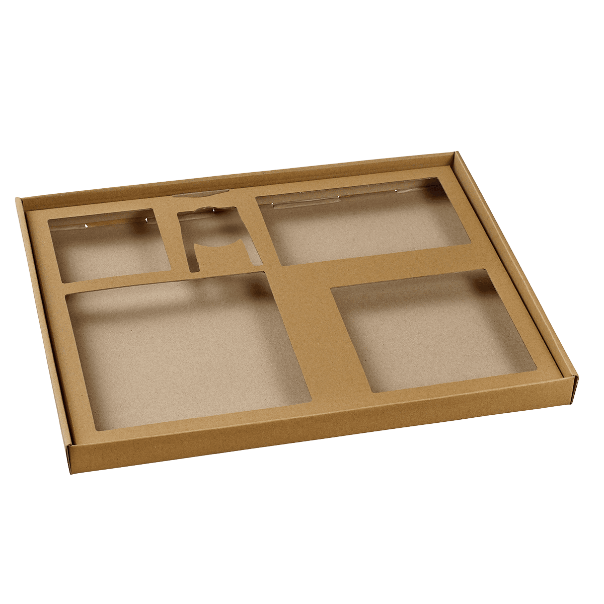 Coffret Ecokraft pour vaisselle Quartz 366x295 mm | 50 Unité(s)