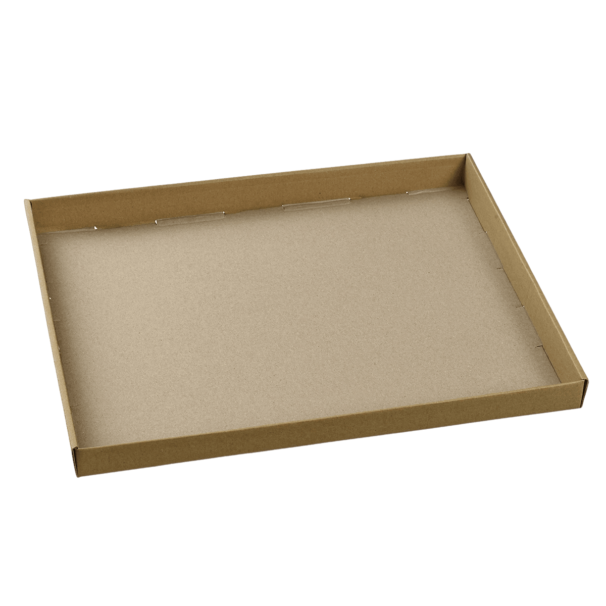 Base montée pateau-repas Ecokraft décor feuille 366x395x30 mm | 20 Unité(s)