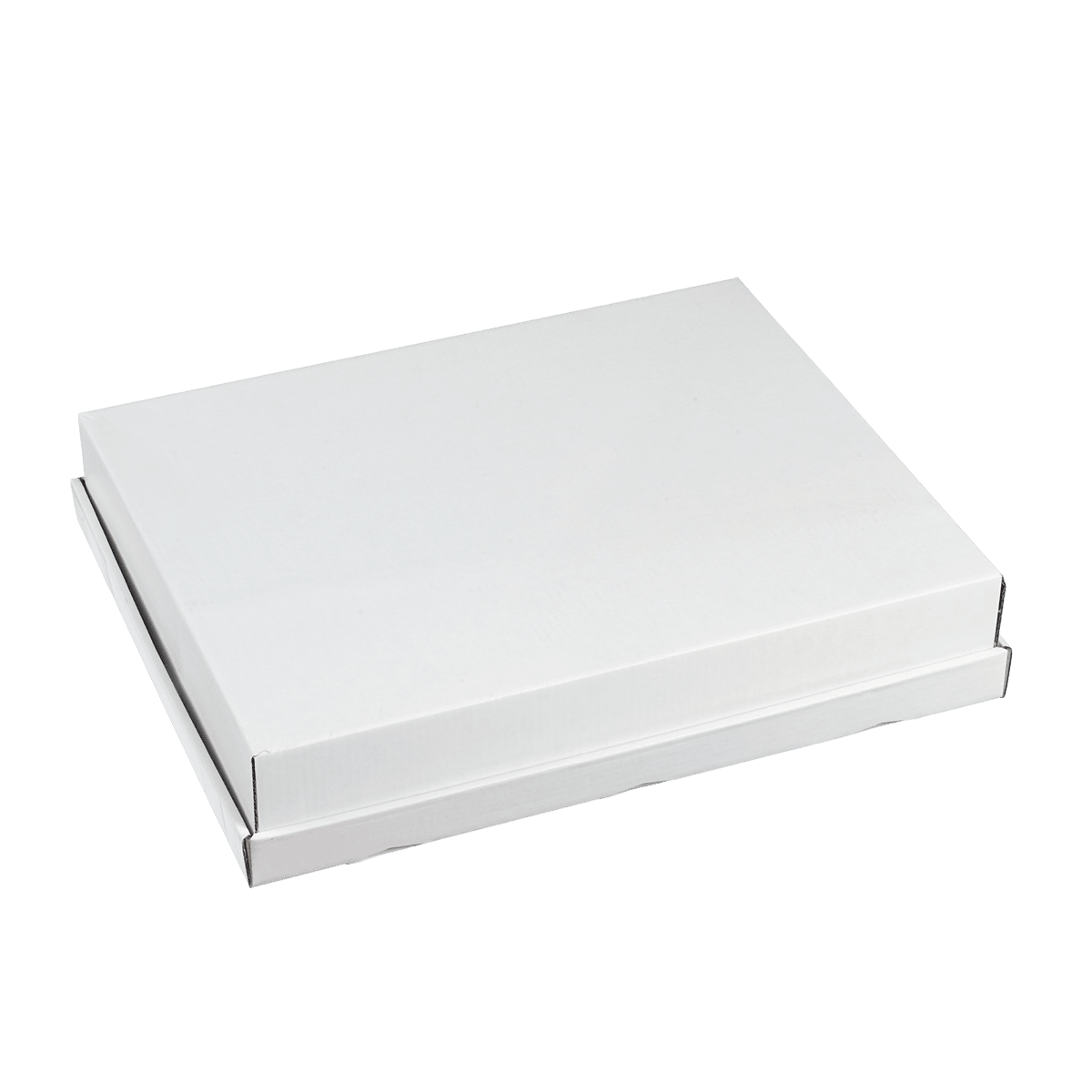 Couvercle pour plateau Ecokraft Blanc brillant 367x297x30 mm | 100 Unité(s)