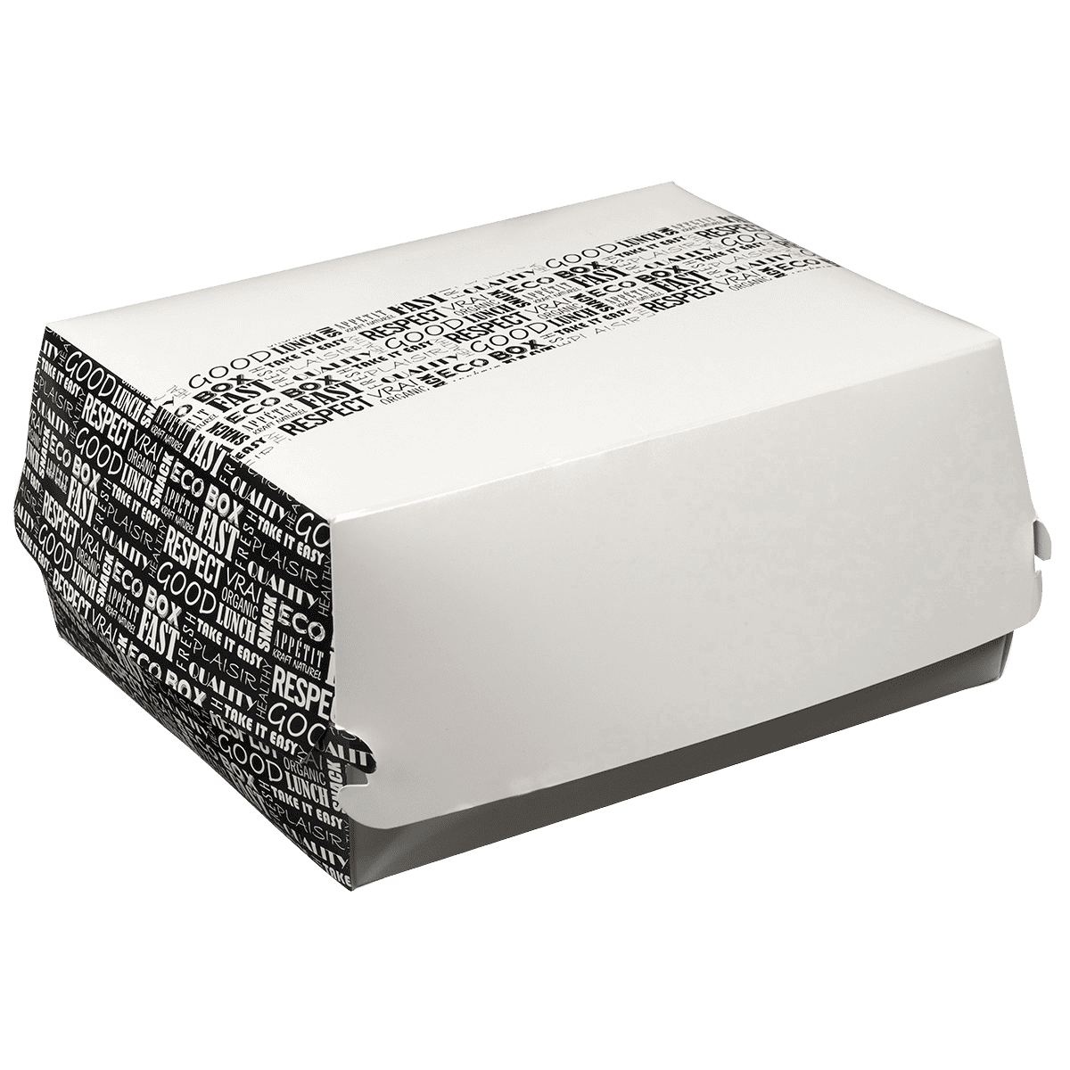 Lunch box District 225x180x90 mm | 200 Unité(s)