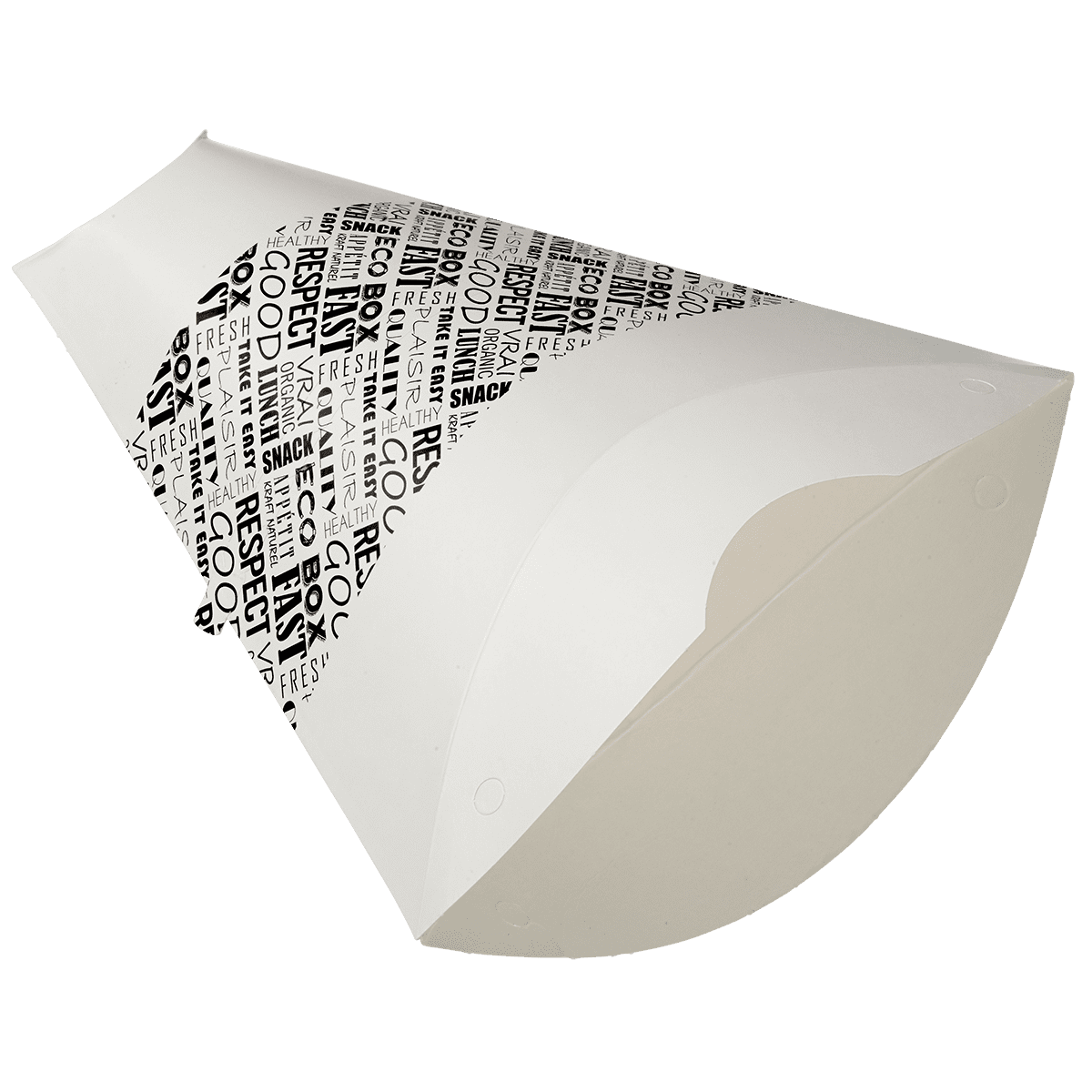 Etui à crêpe District 235x60x169 mm | 250 Unité(s)