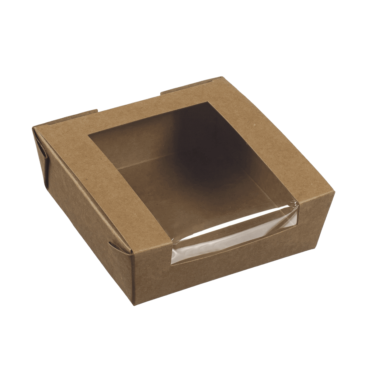 Boîte à tartelette Ecokraft 120x120 mm | 500 Unité(s)