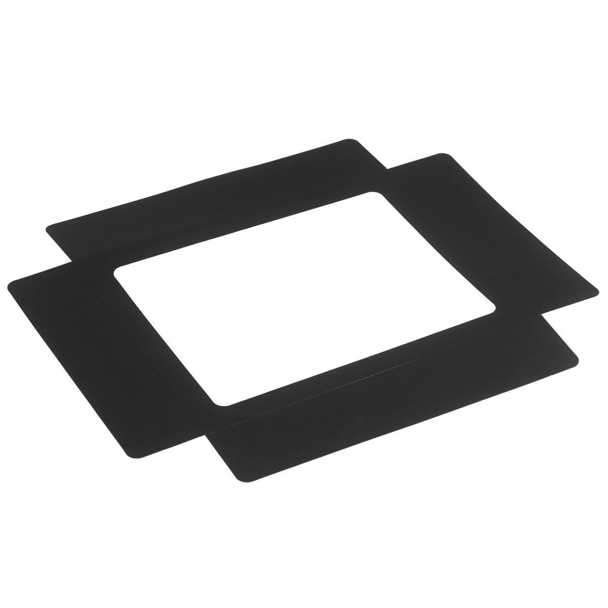 Couvercle noir avec fenêtre pour plateau Fenix 1/2 GN | 250 Unité(s)