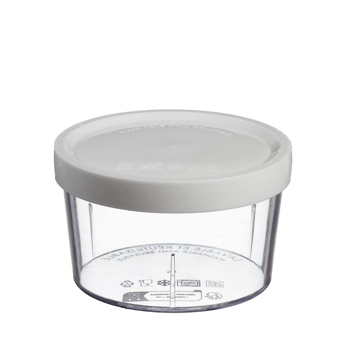 Couvercle LDPE pour pot Bodega SAN 190 et 235 ml | 120 Unité(s)