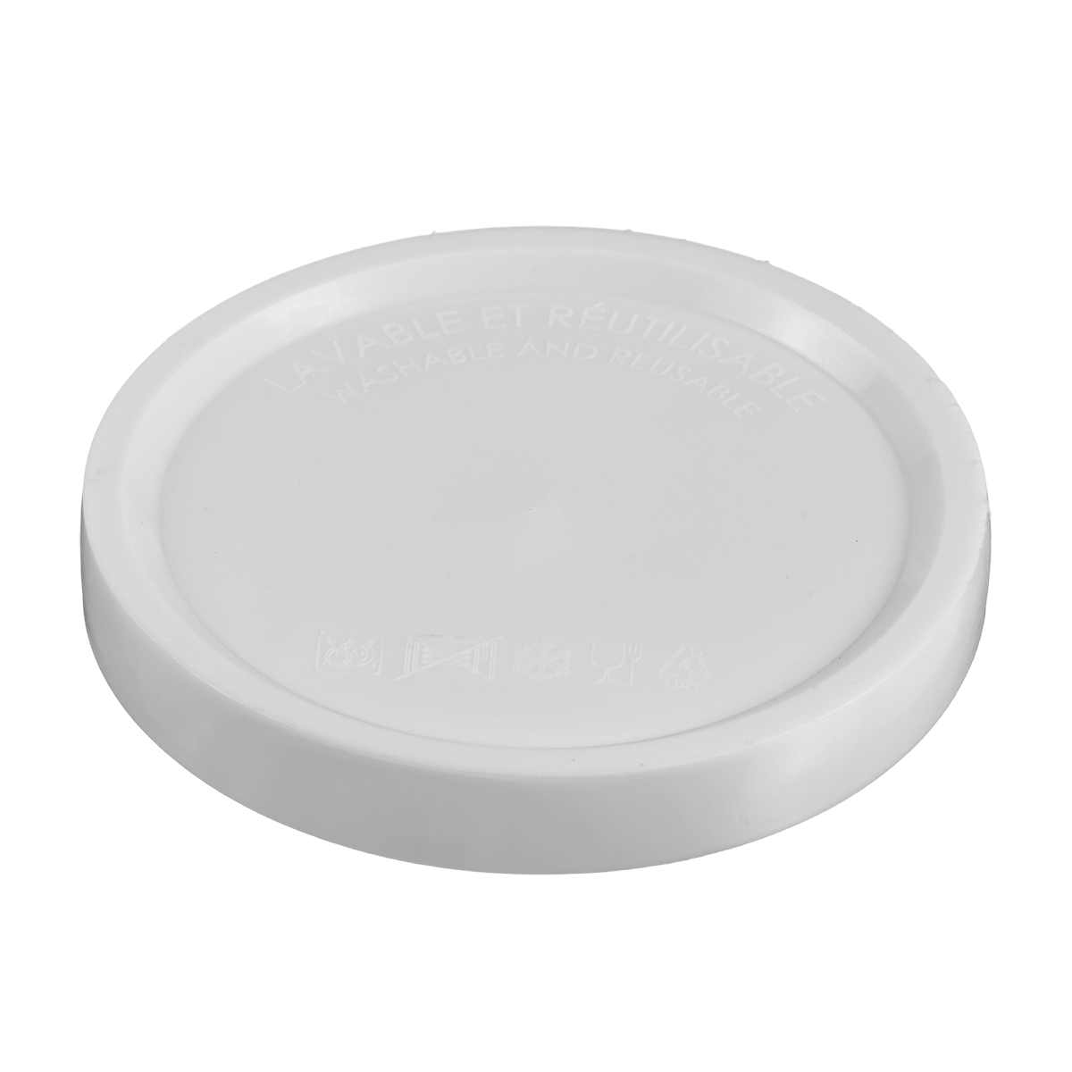 Couvercle LDPE pour pot Bodega SAN 190 et 235 ml | 120 Unité(s)