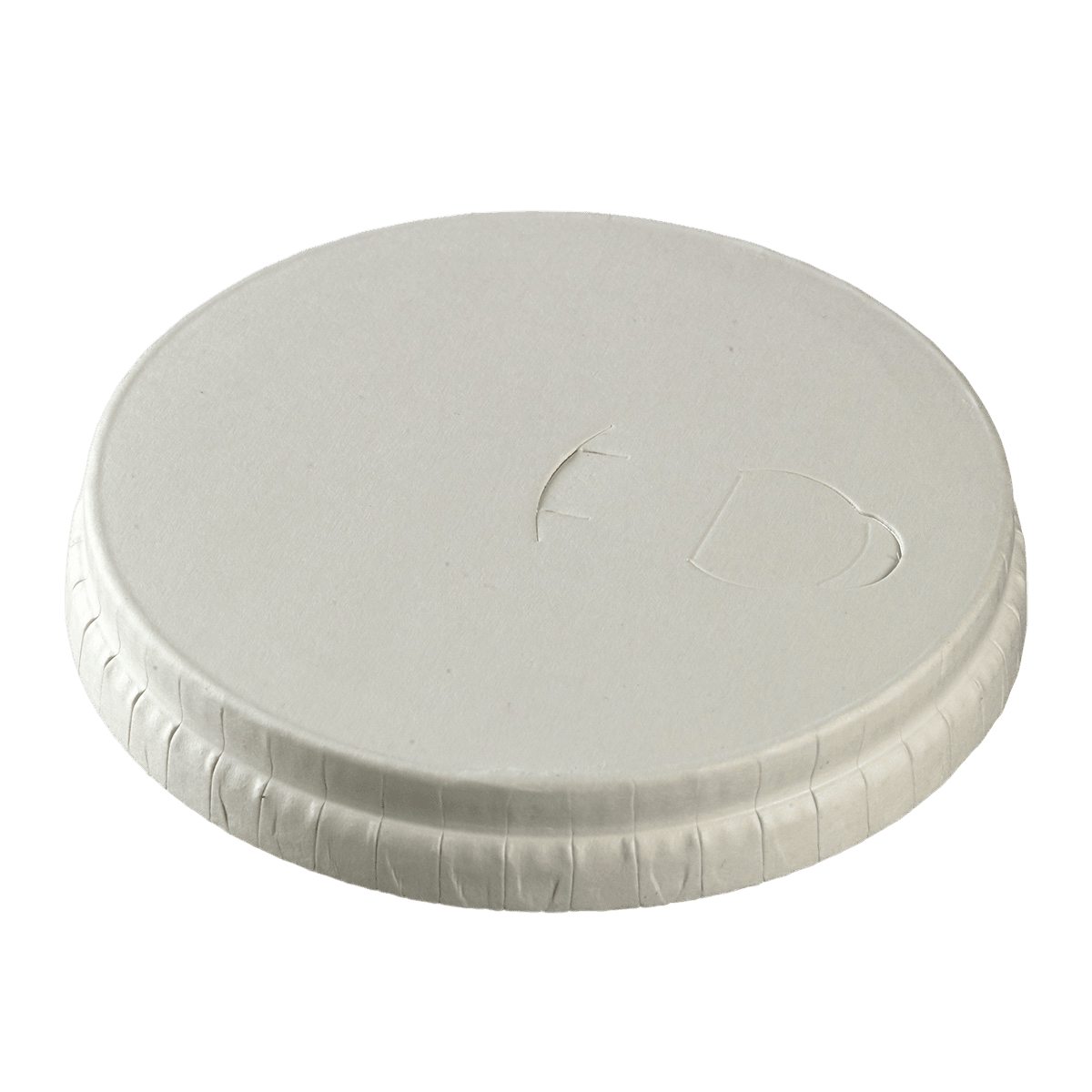 Couvercle pulpe de canne pour gobelets 200 ml | 1000 Unité(s)