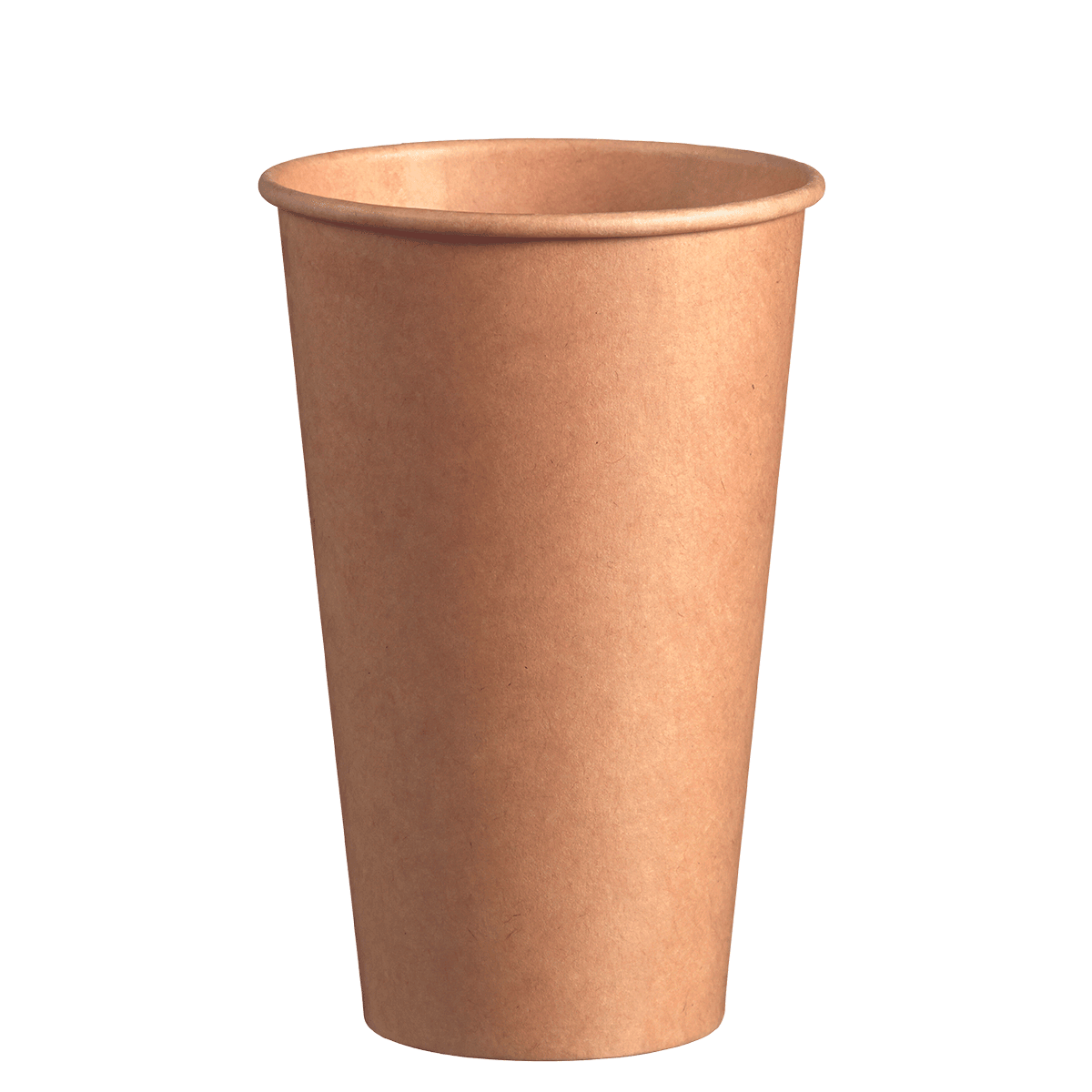 Gobelet carton brun avec lamination 490 ml | 1000 Unité(s)