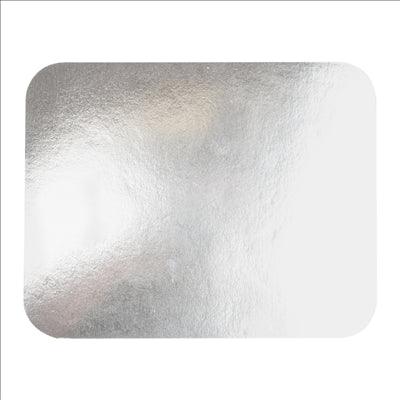 COUVERCLES POUR RÉFÉRENCE 135.95/96 22x17,2 CM BLANC CARTON + ALUMINIUM (100 UNITÉS)