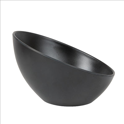 BOLS IRRÉGULIERS 'ASAMI WARE' Ø 16x10,4 CM NOIR MÉLAMINE (6 UNITÉS)