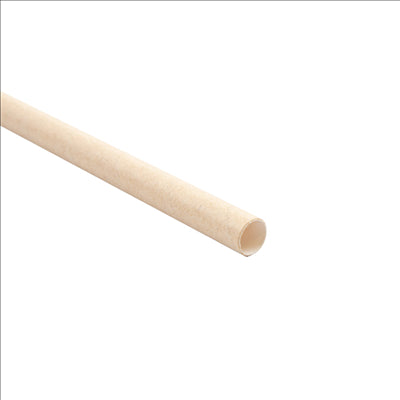 PAILLES DROITES 'PAPER' Ø0,80x20 CM NATUREL KRAFT (3000 UNITÉS)