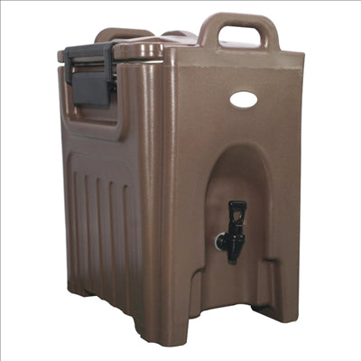 DISTRIBUTEUR BOISSONS ISOTHERMIQUE 40 L 50x41,5x62,5 CM MARRON LDPE (1 UNITÉ)