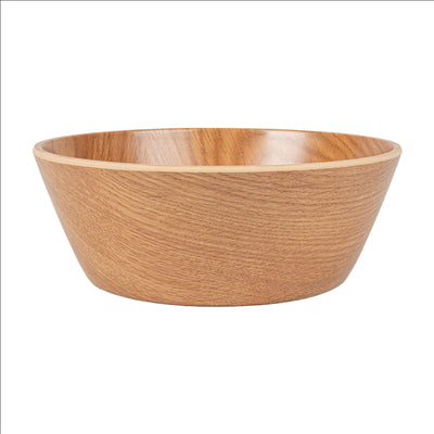 BOLS 'ASAMI WARE' 1300 ML Ø 20,5x7,5 CM COMPARAISON BOIS MÉLAMINE (4 UNITÉS)