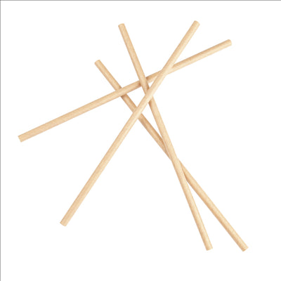 PAILLES DROITES 'PAPER' Ø0,60x20 CM NATUREL KRAFT (3000 UNITÉS)