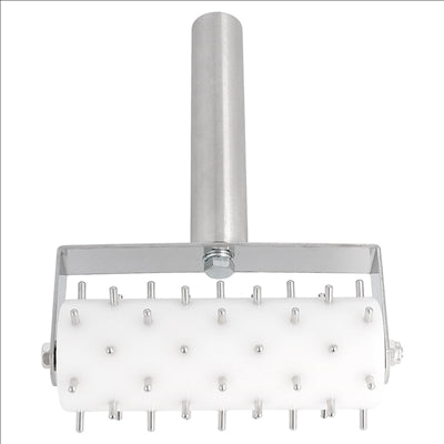 PERFORATEUR POINTES MÉTALLIQUES PASTA & PIZZA 21x15x6 (h) CM BLANC INOX (1 UNITÉ)