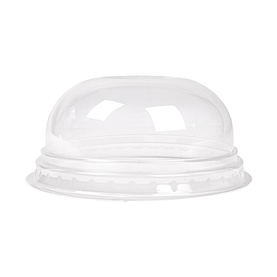 COUVERCLES COUPOLE AVEC ORIFICE POUR 224.02 Ø 9,5x4,4 CM TRANSPARENT PLA (800 UNITÉS)
