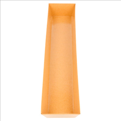 BARQUETTES 250 + 12,5 PE G/M2 30x6,5x3,5 CM NATUREL KRAFT (1000 UNITÉS)