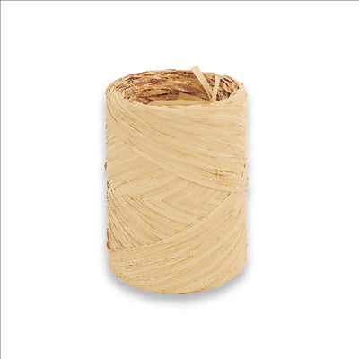 RUBAN 'RAPHLENE' 12,5 MMx100 M NATUREL PP (1 UNITÉ)