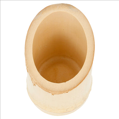 TUBES TRONQUÉS Ø 5/5,5x9 CM NATUREL BAMBOU (100 UNITÉS)