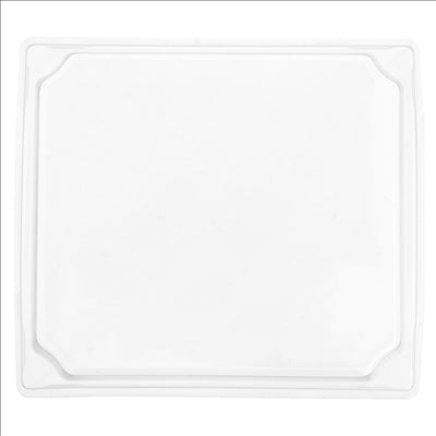 COUVERCLES POUR RÉFÉRENCE 224.87 3,7 (h) CM TRANSPARENT PET (1000 UNITÉS)