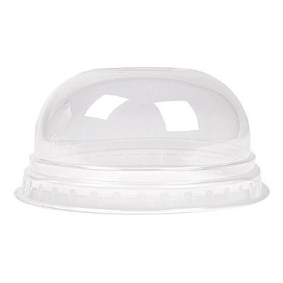 COUVERCLES COUPOLE AVEC ORIFICE POUR 224.01 Ø 8,5x4,2 CM TRANSPARENT PLA (800 UNITÉS)