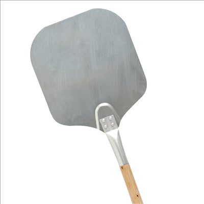 PELLE PIZZA BORDURES AIGUISÉES 35,6x40,6x132 CM ARGENTE ALUMINIUM (1 UNITÉ)