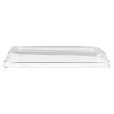 COUVERCLES POUR RÉF. 212.85 'BIONIC' 13,5x10,5x2 CM TRANSPARENT PET (600 UNITÉS)