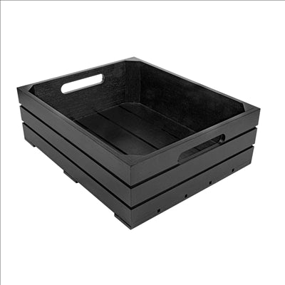 BOÎTE BUFFET GN 1/2 32,5x26,5x10 CM NOIR BAMBOU (1 UNITÉ)