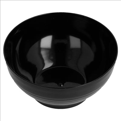 BOLS MISE EN BOUCHE RÉUTILISABLES 83 ML Ø 7,2x3,5 CM NOIR PS (720 UNITÉS)