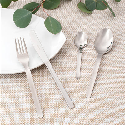 COUTEAUX 'LÍNEA' 20,5 CM ARGENTE ACIER (12 UNITÉS)