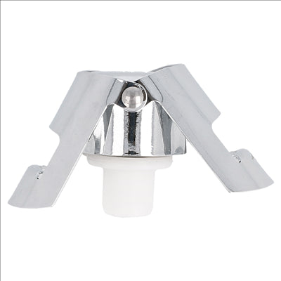 BOUCHON BOUTEILLES CHAMPAGNE Ø 3,5x5,5 CM ARGENTE FER (1 UNITÉ)
