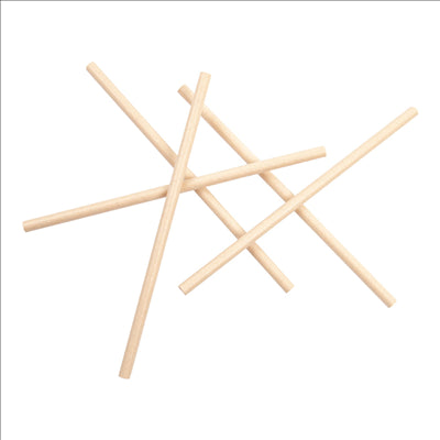 PAILLES DROITES 'PAPER' Ø0,80x20 CM NATUREL KRAFT (3000 UNITÉS)