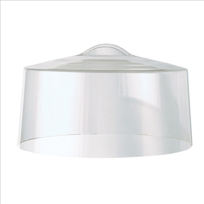 COUPOLE CYLINDRIQUE ACRYLIQUE Ø 30,3x16 CM TRANSPARENT PLASTIQUE (1 UNITÉ)