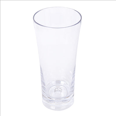 GOBELETS BASE ÉPAISSE 480 ML Ø 8,2/6,1x18 CM TRANSPARENT POLYCARBONATE (12 UNITÉS)