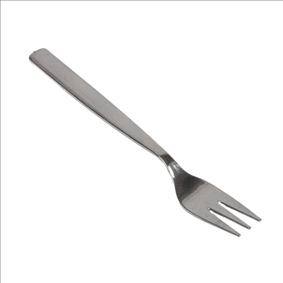 MINI FOURCHETTES RÉUTILISABLES 10 CM ARGENTE PS (2000 UNITÉS)