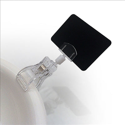 PINCES ARTICULÉES 2,5x2,7x9,4 CM TRANSPARENT PS (10 UNITÉS)