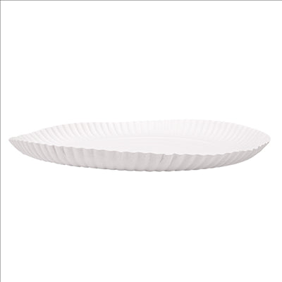 PLATEAUX PÂTISSERIE EN RELIEF 420 G/M2 Ø 30 CM BLANC CARTON (50 UNITÉS)