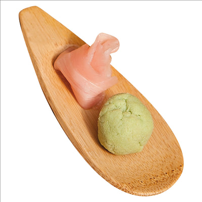 MINI CUILLÈRES 10x4 CM BAMBOU (24 UNITÉS)