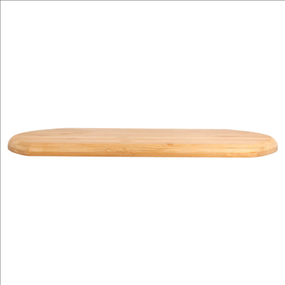 PLANCHE OVALE 21x40x1,5 CM NATUREL BAMBOU (1 UNITÉ)