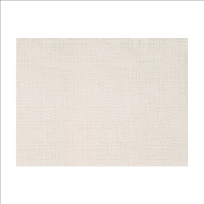 SETS DE TABLE 'DRY COTTON' 55 G/M2 30x40 CM SABLE AIRLAID (800 UNITÉS)