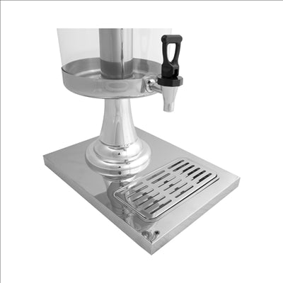 DISTRIBUTEUR DE JUS 8 L 35x26x58,5 CM ARGENTE INOX (1 UNITÉ)