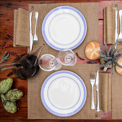 SETS DE TABLE ÉCOLOGIQUES 'ARPILLERA' 48 G/M2 30x40 CM MARRON PAPIER RECYCLÉ (2000 UNITÉS)