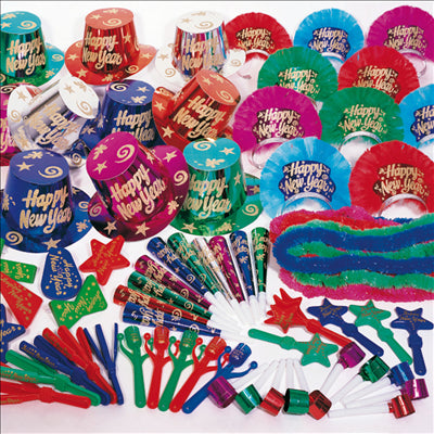 COTILLON 50 PERSONNES "HAPPY" 56,5x39x33,8 CM ASSORTI (1 UNITÉ)