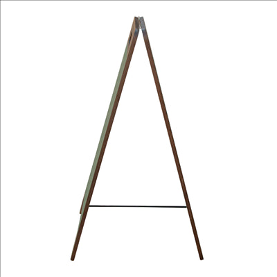 ARDOISE EN ANGLE 2 FACES MAGNÉTIQUE 38x45x78 CM VERT BOIS (1 UNITÉ)