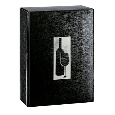 30 U. COFFRETS 3 BOUTEILLES 34x28x9 CM NOIR CARTON (1 UNITÉ)