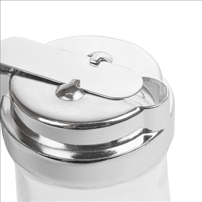 DISTRIBUTEUR SIROUP 220 ML 7x7x9,3 CM TRANSPARENT VERRE (1 UNITÉ)