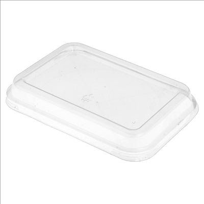COUVERCLES POUR RÉF. 212.85 'BIONIC' 13,5x10,5x2 CM TRANSPARENT PET (600 UNITÉS)