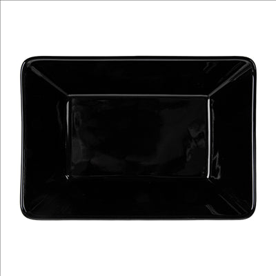 PANIERS À FRIRE L 19,3x13,3x4,8 CM NOIR PORCELAINE (6 UNITÉS)