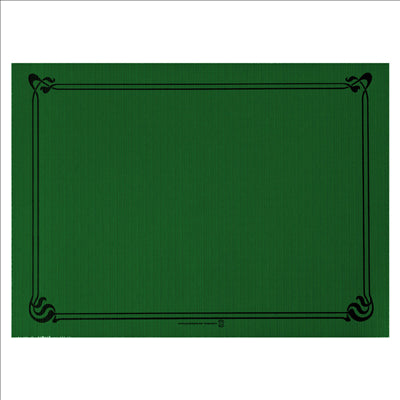 SETS DE TABLE 48 G/M2 31x43 CM VERT JAGUAR CELLULOSE (2000 UNITÉS)