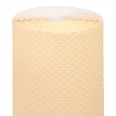 NAPPE EN ROULEAU 48 G/M2 1,20x100 M IVOIRE CELLULOSE (4 UNITÉS)